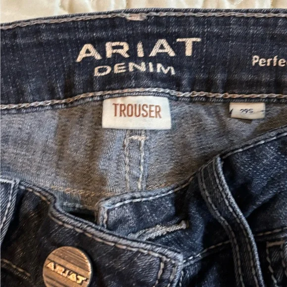 Ariat Classic Blue Women's trouser jeans-perfect rise - Picture 3 of 4